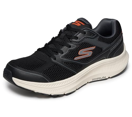 Skechers Men's Go Run Consistent 2.0 Mapleton Sneaker, Black, 8