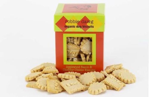 Robbie Dawg Applewood Bacon &amp; Cheddar Cheese Flavored Dog Biscuits