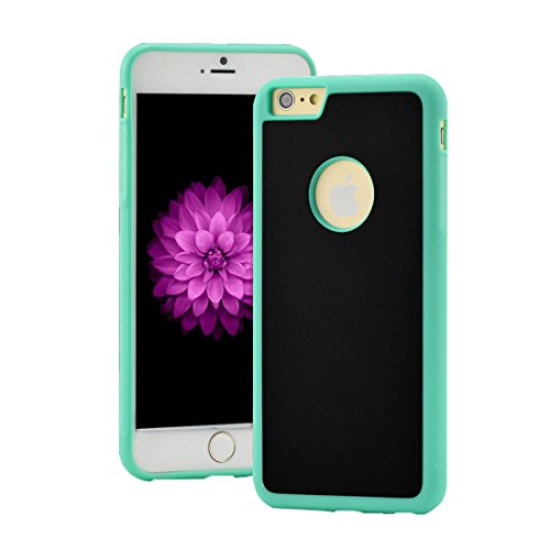 iPhone 6 6s Case, Anti Gravity Phone Case for iPhone 6 6s, Magical Nano Can Stick to Glass, Whiteboards, Tile and Smooth Flat Surfaces for iPhone 6 6s 4.7inch (Green)