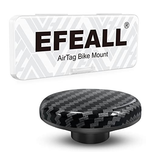 EFEALL AirTag Bike Mount for Air Tag, AntiTheft AirTag Bicycle Mounts