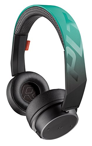 Plantronics BackBeat FIT 500 On-Ear Sport Headphones, Wireless Headphones with Sweat-Resistant Nano-Coating Technology by P2i, Teal