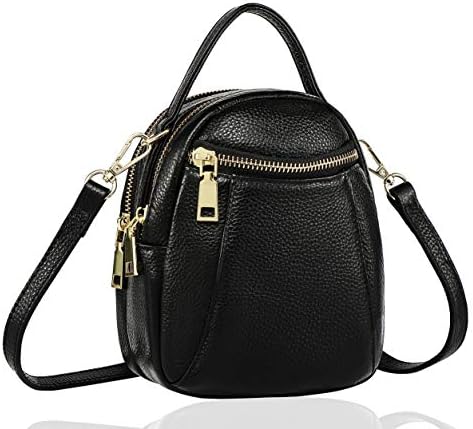Lightweight Small Ladies Handbags Shoulder Crossbody Bags Cell Phone Purse Leather for Women