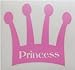 Yield to the Princess License Plate Frame Cover Decal Set