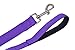 PUPTECK Reflective Dog Leash with Comfortable Padded Handle Durable Nylon Dog Lead for Small Medium and Large Dogs Cats Walking Running Training Outside, Purple, S