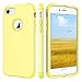 BENTOBEN Case for iPhone 8/iPhone 7, Three Layer Heavy Duty Shockproof Hybrid Coated Full-Body Protective Rugged Bumper Girl Women Phone Cover Case for Apple iPhone 8/7 (4.7 Inch), Cute Jelly Yellow