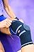DANISH ENDURANCE Knee Support Sleeve Including Exercise Band (Small)