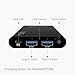 Tecson 10000mAh USB Battery Pack, (Total 5V/3.5A)Dual Ports Power Bank Portable Charger for iPhone, Samsung Galaxy and More, (Black)