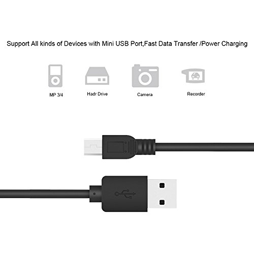 Eopzol 10ft Feet Long USB Power/Charger Cable Cord for Nintendo Wii U