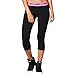 Zumba Womens Crazy Happy Capri Leggings