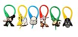 AVIRGO 6 pcs Colorful Bag Tag Identify your Luggage Set # 100-12