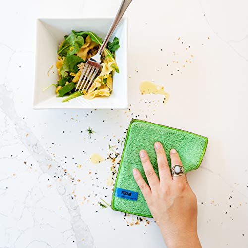 persik PureSky Ultra Microfiber Cooktop, Countertop Cleaning Scrubbing Pads JUST ADD Water No