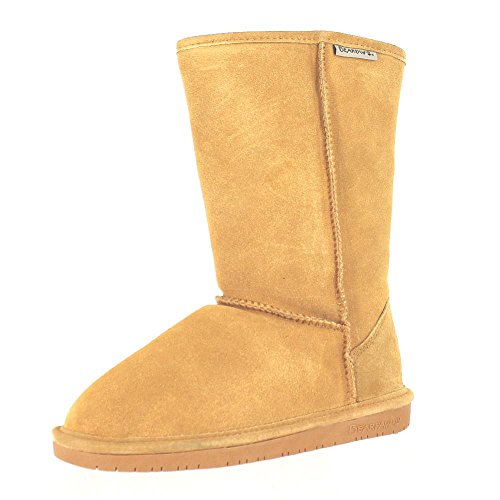 Bearpaw Women's Emma 10" Shearling Boot (8 B(M) US, Dark Honey)