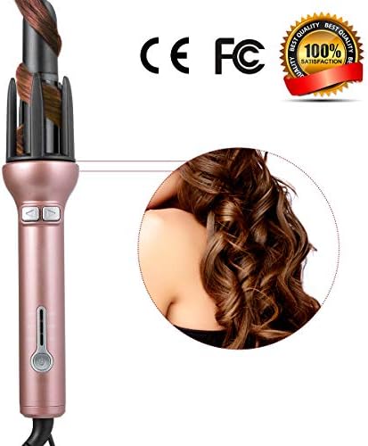 Automatic Hair Curler Hair Ceramic Curling Iron Automatic Hair Curling Wand Professional Automatic Hair Curler Instant Heat Wavy Curling Wand with Auto Rotating