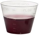 MaxEeze 200 Vakly Disposable Graduated Plastic Medicine Cups, 1 OZ