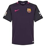 Nike Kid's Barcelona 2016/2017 Away Soccer Jersey (Purple)
