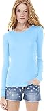 Bella Ladies Sophie Sheer Rib Long Sleeve T-Shirt. 8751