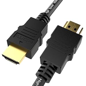 GSPOWER HDMIケーブル ブラック 5m 4K/60Hz対応 高速伝送 3D HDR ARC対応 HDMI2.0規格
