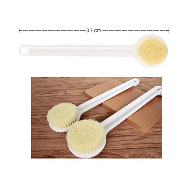 CHENGZI-2-PCS-Bathing-Brush-Long-Handle-Bathing-Artifact-Gentle-Back-Skin-Scrubber-Brushing-Body-Brush-Shower-Bath-Brush-Exfoliate-Massage-Improve-Blood-Circulation CHENGZI 2 PCS Bathing Brush Long Handle Bathing Artifact, Gentle Back Skin Scrubber Brushing Body Brush Shower Bath…