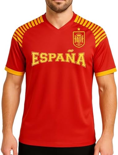 Amazon.com: adidas Spain World Cup 2022 Long Sleeve Home Jersey