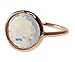 Moonstone 18k Rose Gold Clad Wholesale Gemstone Round Ring (8)