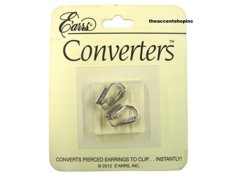 Howard's Jewelry Earring Converters- Silver (1127/20)