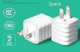 Charger,Travel Wall Power Adapter Vlove 1 Amp USB Plug Made for Iphone 6 5 5s 5c 4s, Ipads, Ipods, Samsung Galaxy S5 S4 S3 Note 2 3 and Most Android Phones (White)
