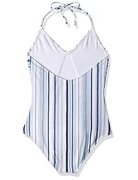 Splendid - Bañador de una pieza para niña Big Chambray Halter