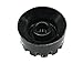 Dopro Set of 4 Black Knurled Metric LP Guitar Speed Dial Knobs Control Knobs for Epi Les Paul/Import Guitar Bass w/Coarse 5.8mm Split Pots