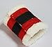 Amberetech 4pcs Napkin Rings Holder,Santa Belts Design,Party Dinner Table Decor