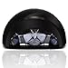 Queentools 12W LED Nail Dryer Nail Light Lamp with 30sec, 60sec, 90sec and 30min Timers, Black