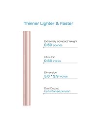 POWERADD 12000 mAh batería de WX., Rose gold