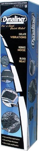 Dynamat 11103 Dynaliner 32 x 54 x 1/2 Thick Self-Adhesive Sound Deadener by Dynamat