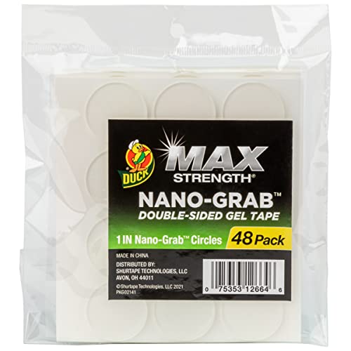 Duck Max Double-Sided Gel Tape with Nano-Grab