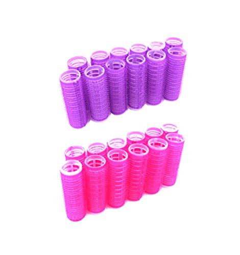 24pc x 3/4' Diameter Self Grip Hair Rollers Pro Salon Hairdressing Curlers Small