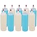 Belinlen 10 Pack 8-Ounce Plastic Squeeze Bottles with Red Tip Caps for Food, Crafts, Art, Multi Purpose