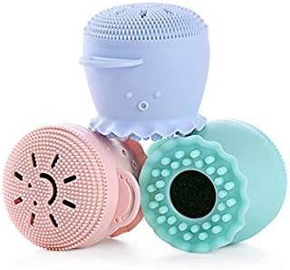 FWPKU Beauty Care Cleaner Octopus Facial Brush, Jellyfish Silicon Face Brush, Exfoliating Silicone Facial Scrubber