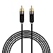 Subwoofer Cable, iXCC 15 Feet Dual Shielded Gold-Plated RCA Male to RCA Male Stereo Audio Cable Connectors