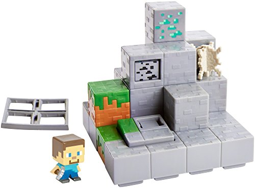 Minecraft Mini Figure Mining Mountain Environment Set