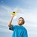 MIMIDOU Glider plane foam throwing airplane styrofoam aircraft model outdoor sports flying toy for kids as gift,by