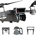 Fstop Labs Accessories Bundle Set for DJI Spark Combo Lens Cap Hood Sun Shade Camera Cover Protector Landing Gear Guard Protective Bubble Remote Controller Clip Accessory (4 Pack)