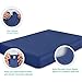 CALIFORNIA DESIGN DEN 5-Star Hotel 600 Thread Count 100% Cotton, Soft & Smooth Queen Sheet for Bed with Deep Pockets, Quality Beats Egyptian Cotton Claims (Royal Navy Blue)