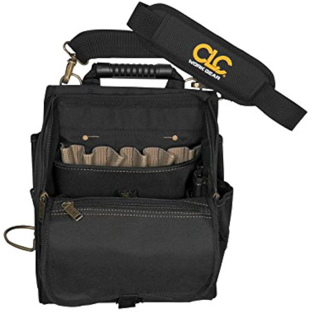 CLC Tool Pouches 1509 Zippered Professional Electricians Pouch, 21
