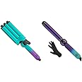 Bed Head Wave Affair Jumbo 3 Barrel Hair Waver | Quick Styling and Serious Hold & Rough Volume Digital Hair Curling Wand | Fast Heat Up and Massive Shine, (1-1/4 in)