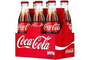 Coca-Cola Classic 8oz Glass Bottles 4-6 Packs (24 Bottles) Coke