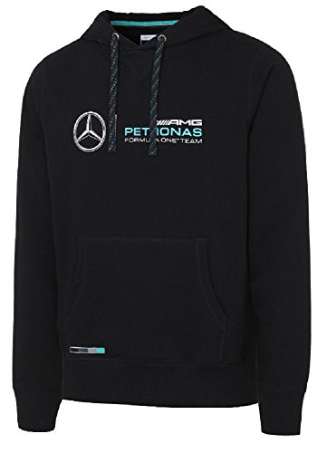 Mercedes Benz AMG Petronas Formula 1 Men s Black MAMGP Hooded Sweatshirt (Medium) Mercedes Benz AMG Petronas Formula 1 Men s Black MAMGP Hooded Sweatshirt (Medium)