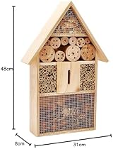 Pet Ting Wooden Insect Hotel Bee Butterfly Ladybird Box 48CM view 7