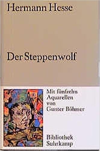 Der Steppenwolf Roman Bibliothek Suhrkamp Amazon De Hesse Hermann Bohmer Gunter Bucher