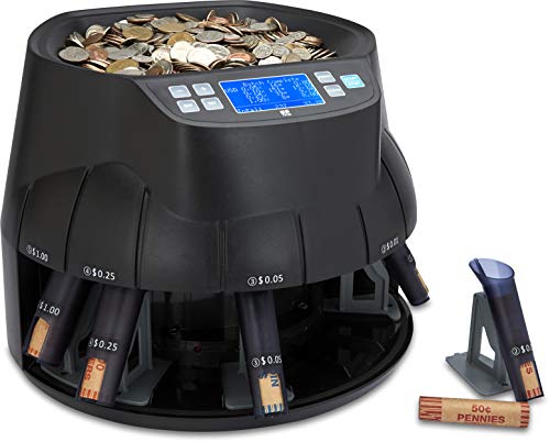 ZZap CS40 Coin Counter & Sorter for USD - Money Cash Currency Machine - Thumbnail 3