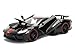 Jada Bigtime Muscle 1:24 2017 Ford GT Die-cast Car Red with Black Stripes, Toys for Kids and Adults