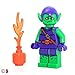 LEGO Super Heroes: Spider-Man Minifigure - Green Goblin (with Pumpkin Shooter) 10687